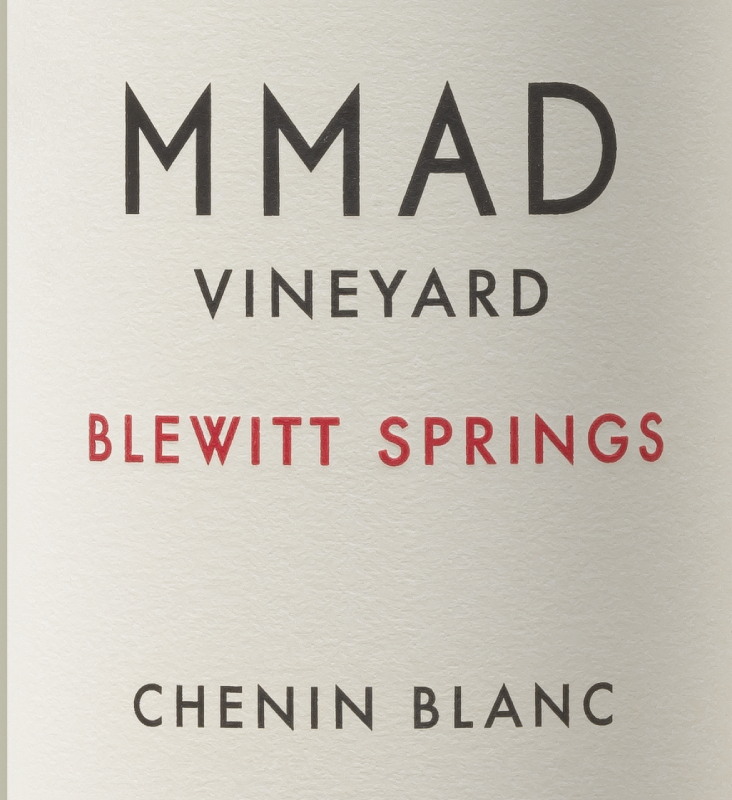 MMAD Blewitt Springs Chenin Blanc 2022