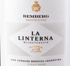 Bemberg La Linterna Pinot Noir "Finca 12 Las Piedras" 2015