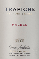 Trapiche Single Vineyard Malbec Ambrosia 2019