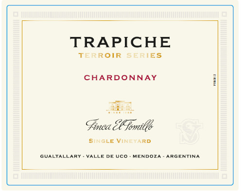 Trapiche Single Vineyard Chardonnay Finca el Tomillo 2018