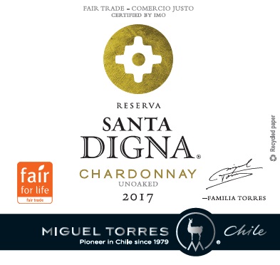 Miguel Torres Santa Digna Reserva 2021(Chardonnay)