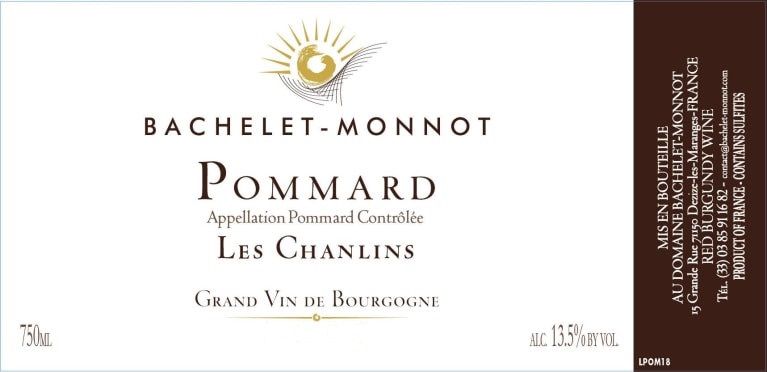 Bachelet Monnot Pommard Les Chanlins 2021