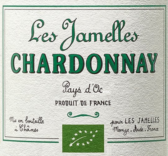 Les Jamelles Chardonnay Bio 2021