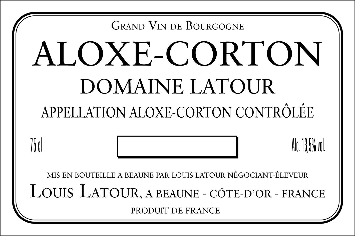 Louis Latour Aloxe-Corton "Domaine Latour" 2020