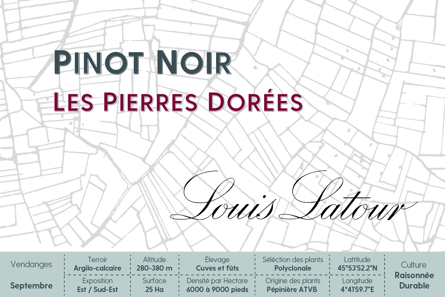 Louis Latour Les Pierres Dorees Pinot Noir 2017