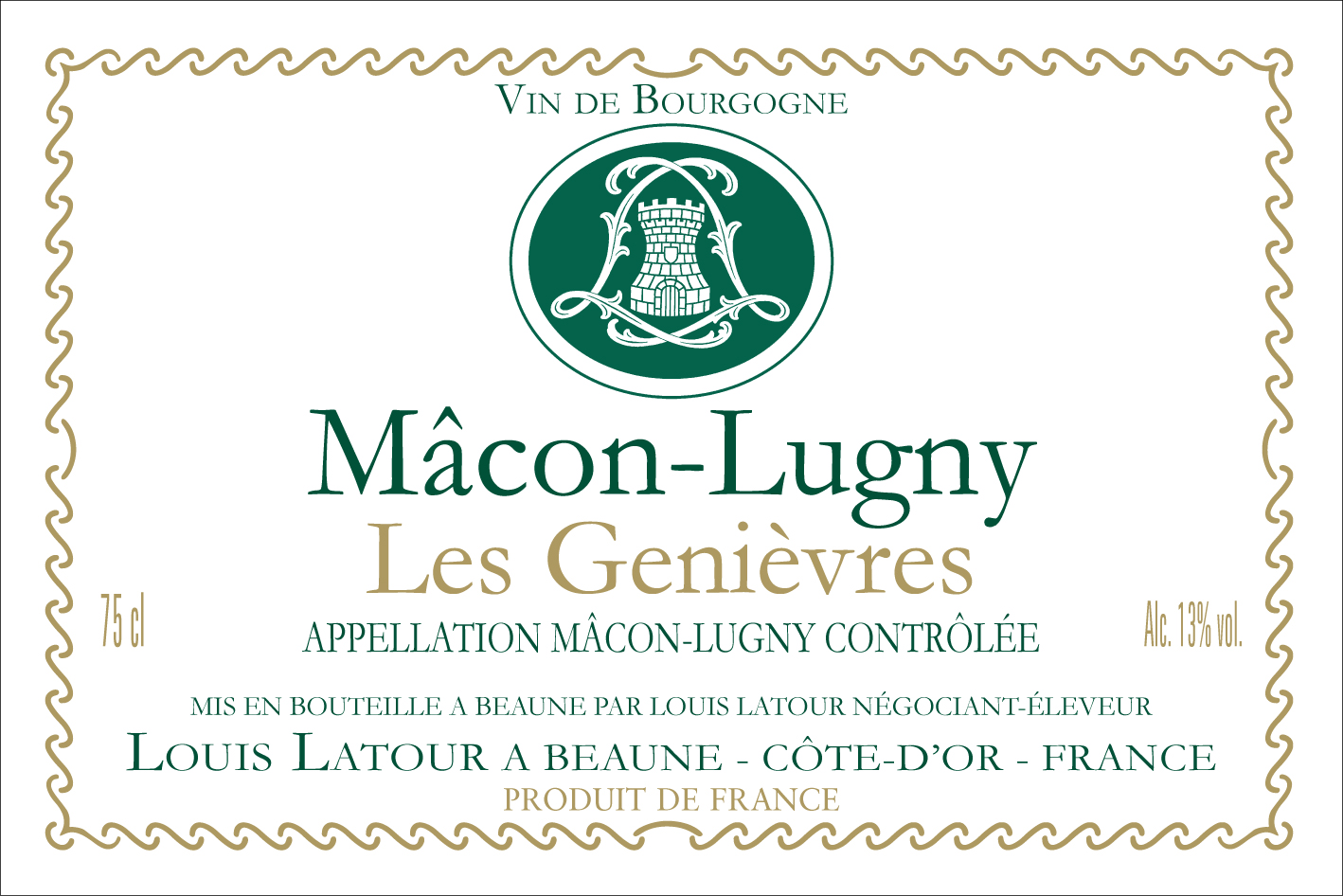 Louis Latour Mâcon-Lugny "Les Genièvres" 2021