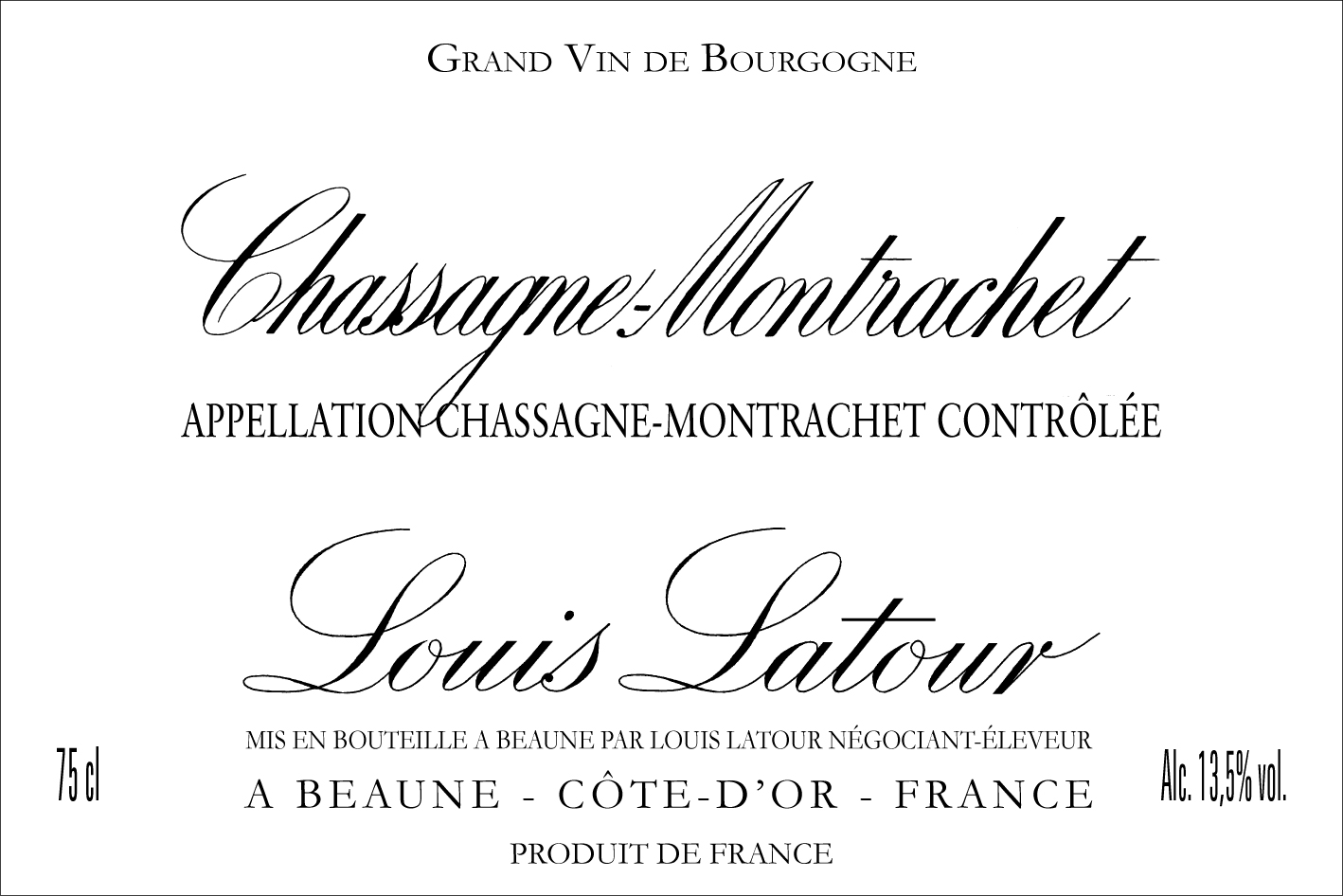 Louis Latour Chassagne-Montrachet 2021