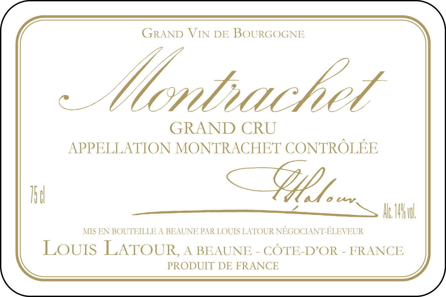 Louis Latour Montrachet Grand Cru 2020
