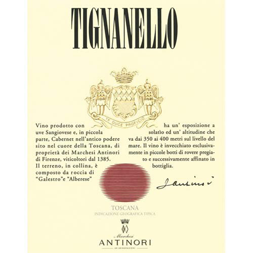 Antinori Tignanello 2019 - Very Limited
