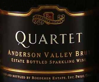 Quartet Roederer Estate Brut NV - Anderson Valley, USA