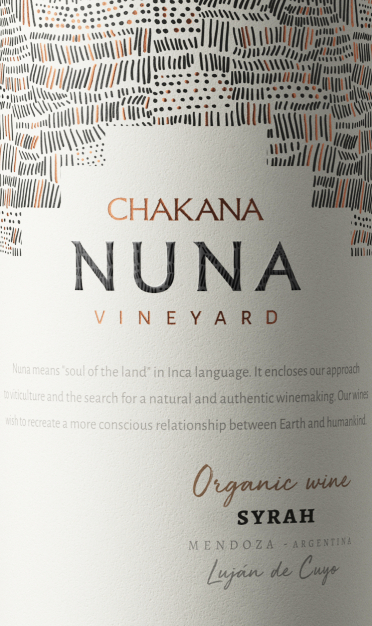 Chakana Nuna Vineyard Syrah 2021