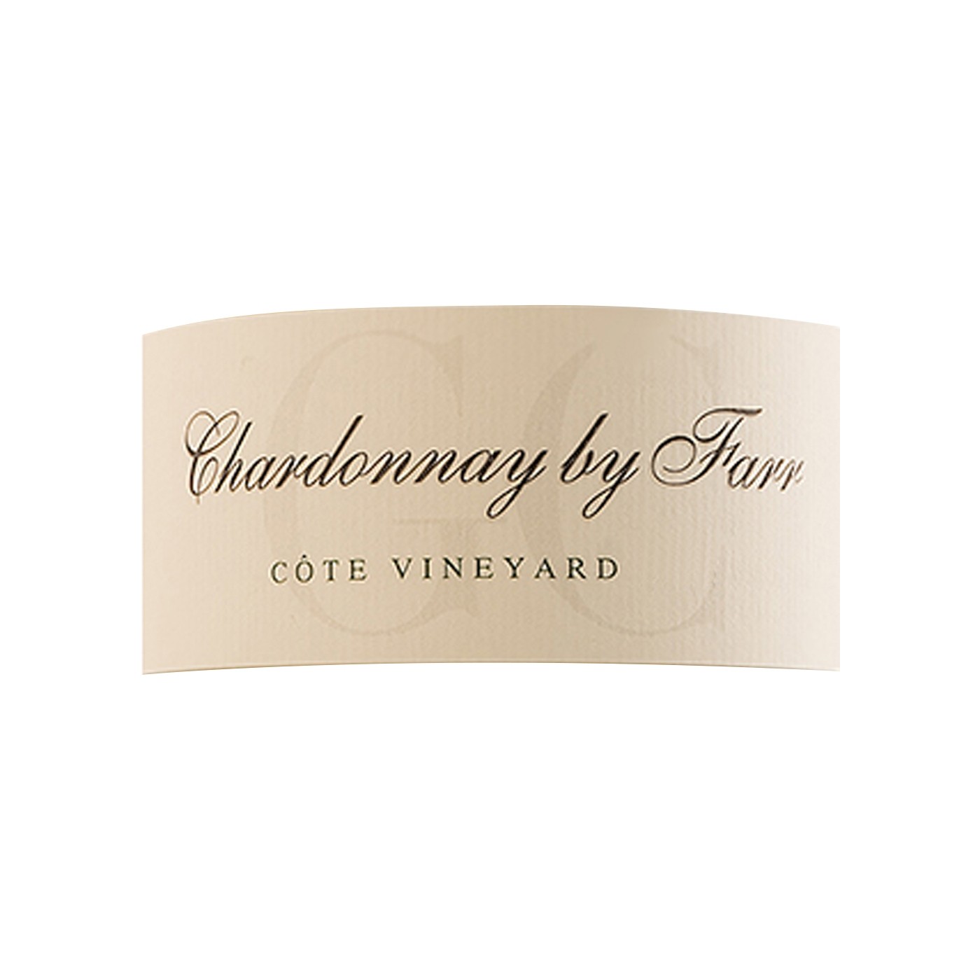 By Farr Chardonnay by Farr Cote Vineyard 