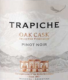 Trapiche Oak Cask Pinot Noir 2021