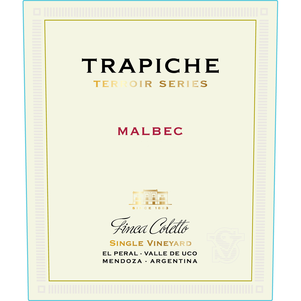 Trapiche Single Vineyard Malbec Finca Coletto 2018