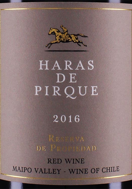 Vina Haras de Pirque Haras de Pirque Reserva de Propiedad 2017