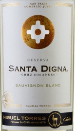 Miguel Torres Santa Digna Reserva 2021 (Sauvignon Blanc)