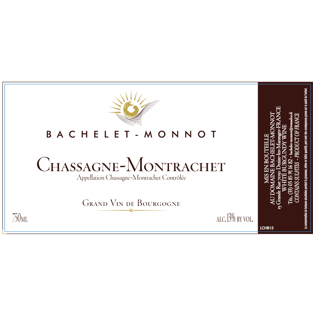 Bachelet Monnot Chassagne Montrachet Blanc 2018