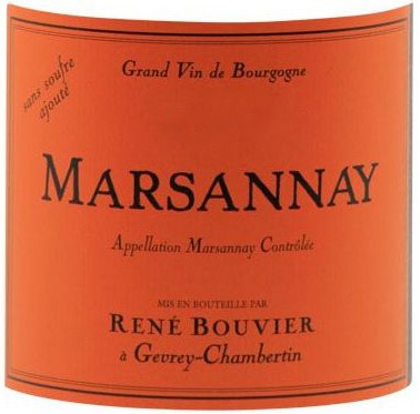 Domaine Rene Bouvier Marsannay Sans Soufre