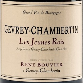 Domaine Rene Bouvier Gevrey Chambertin Les Jeunes Rois 2020