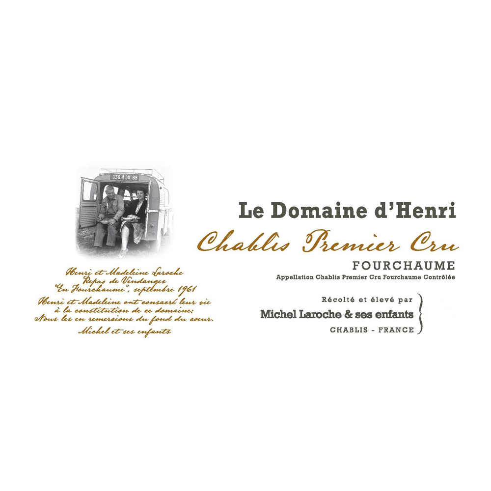 Le Domaine d'Henri Chablis 1er Cru Fourchaume 2019