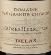 Delas Crozes Hermitage 'Domaine des Grands Chemins' 2017