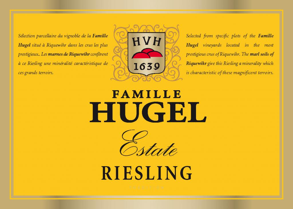 Famille Hugel Estate Riesling 2019