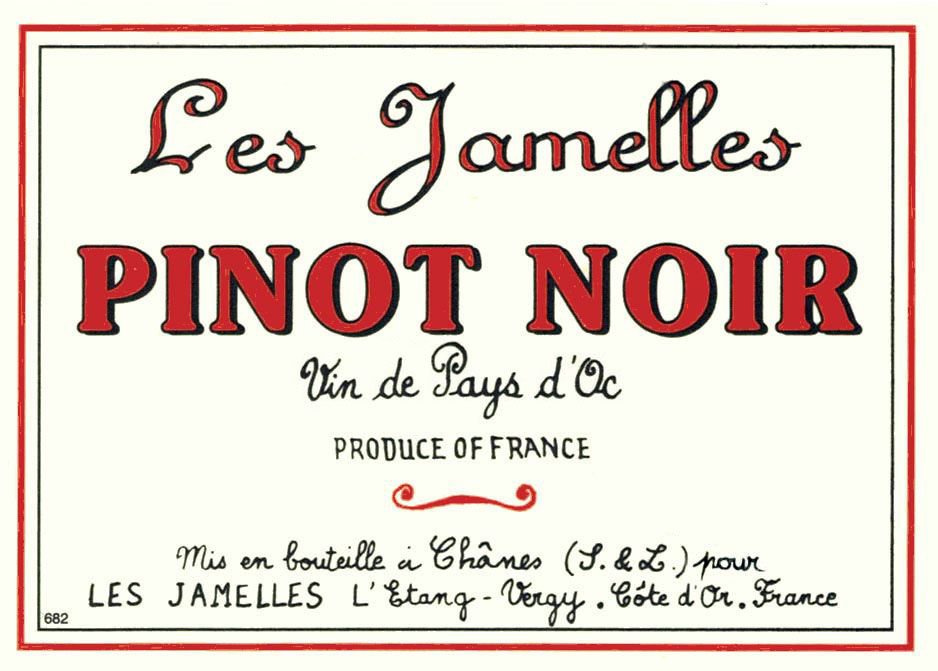 Les Jamelles Pinot Noir 2022