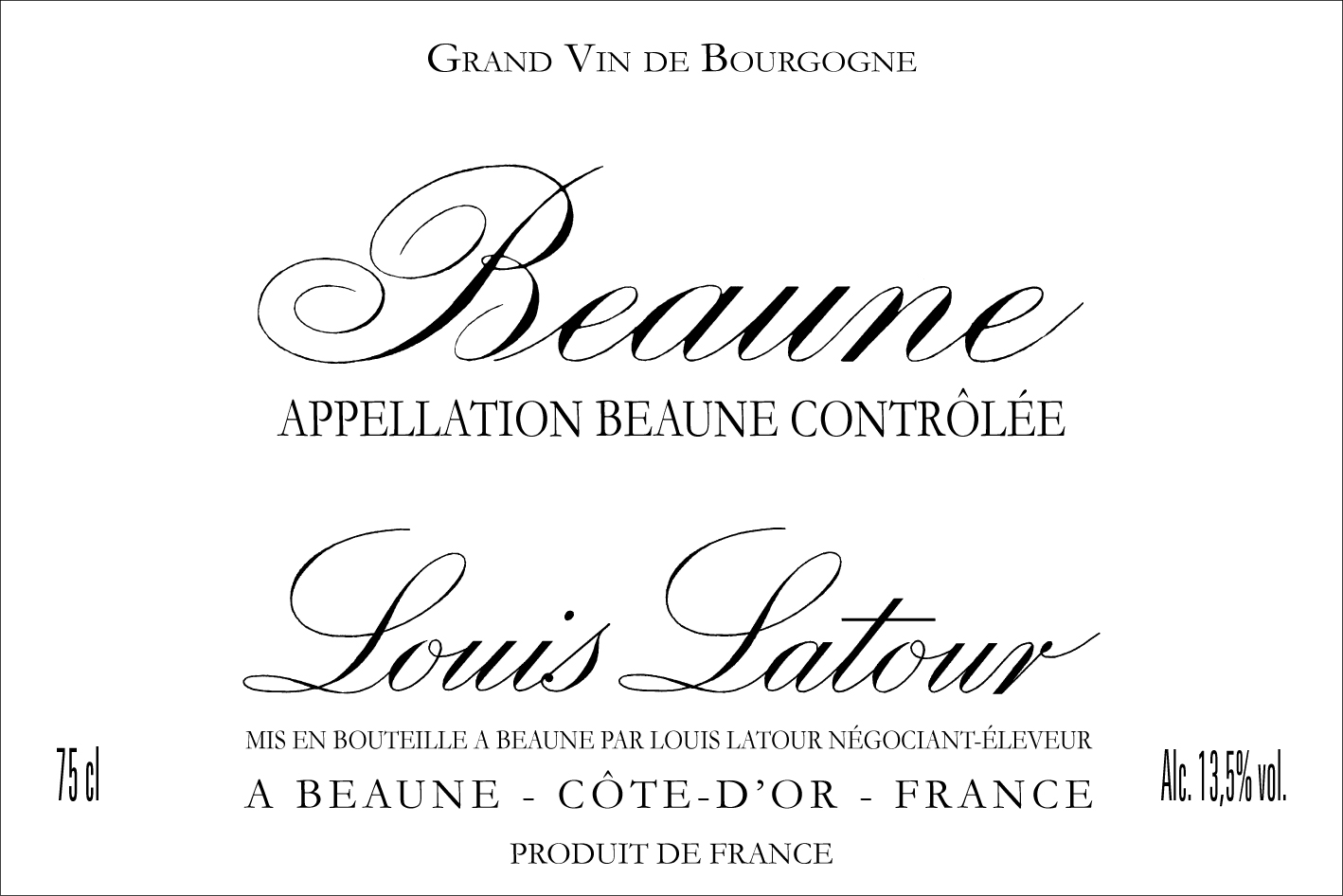 Louis Latour Beaune Rouge 2018