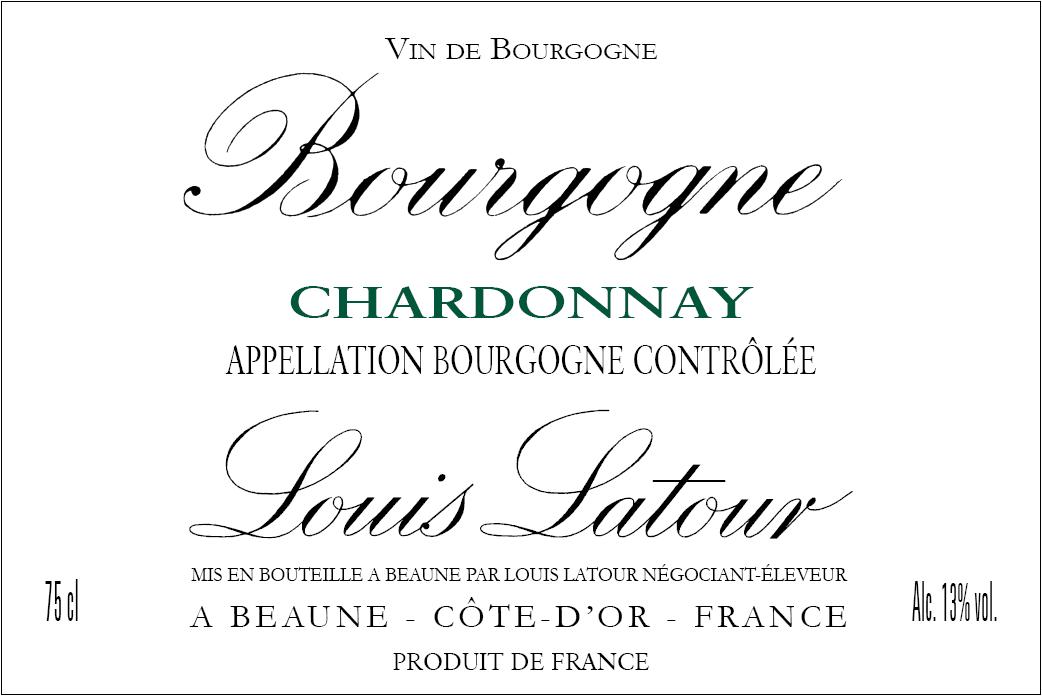 Louis Latour Bourgogne Chardonnay 2021