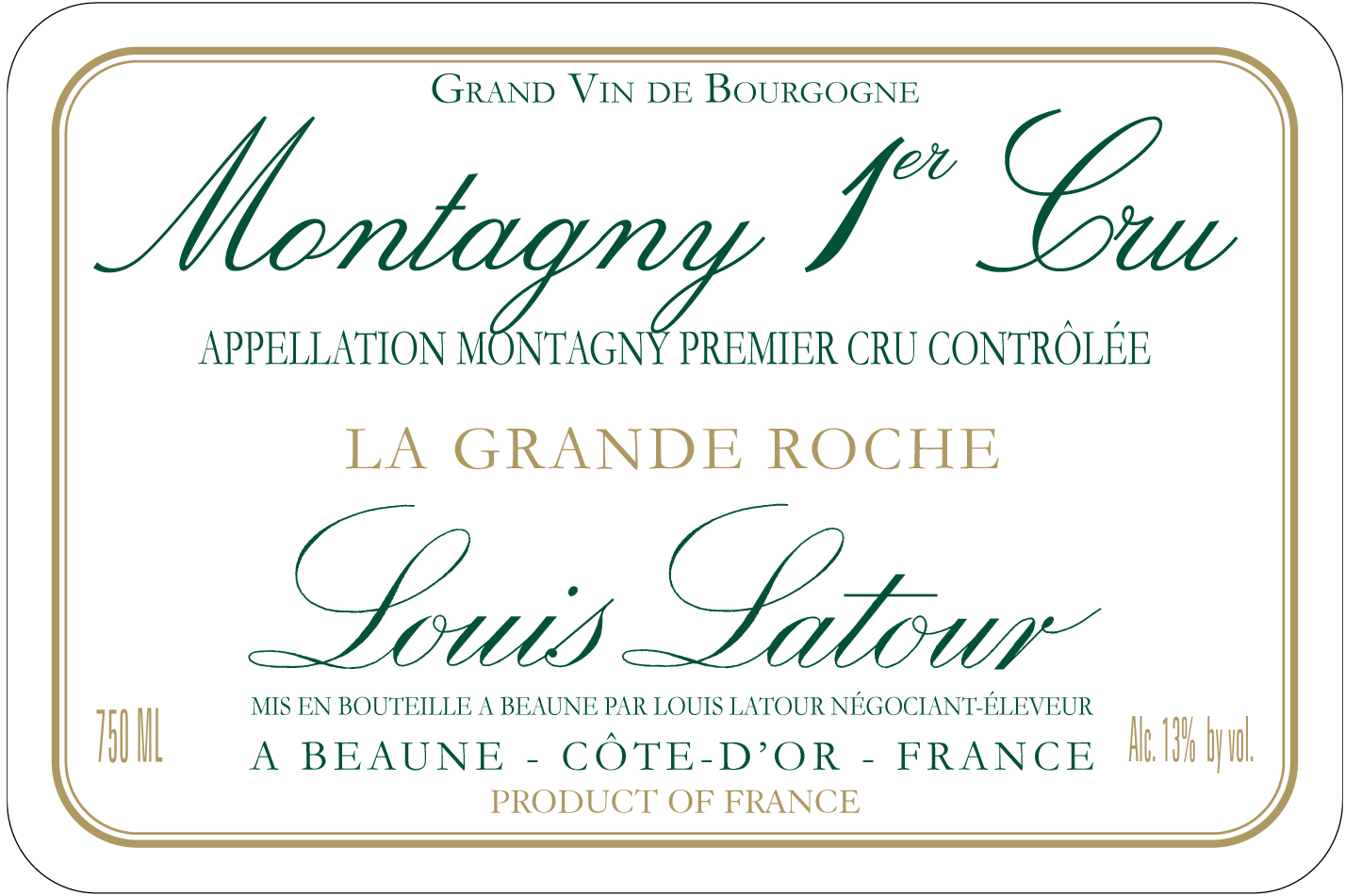 Louis Latour Montagny 1er Cru "La Grande Roche" 2021