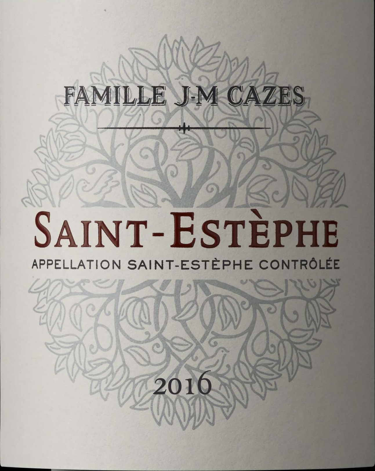 Famille J-M Cazes J-M Cazes Saint-Estephe 2016