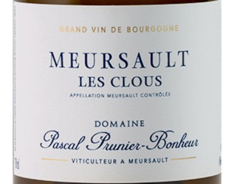 Meursault 'Les Clous' 2020