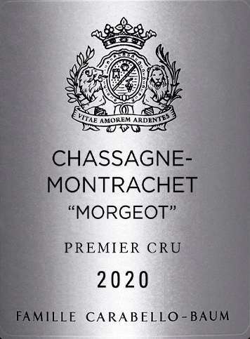 Château de Pommard Chassagne Montrachet 1er Cru 'Morgeot' 2020