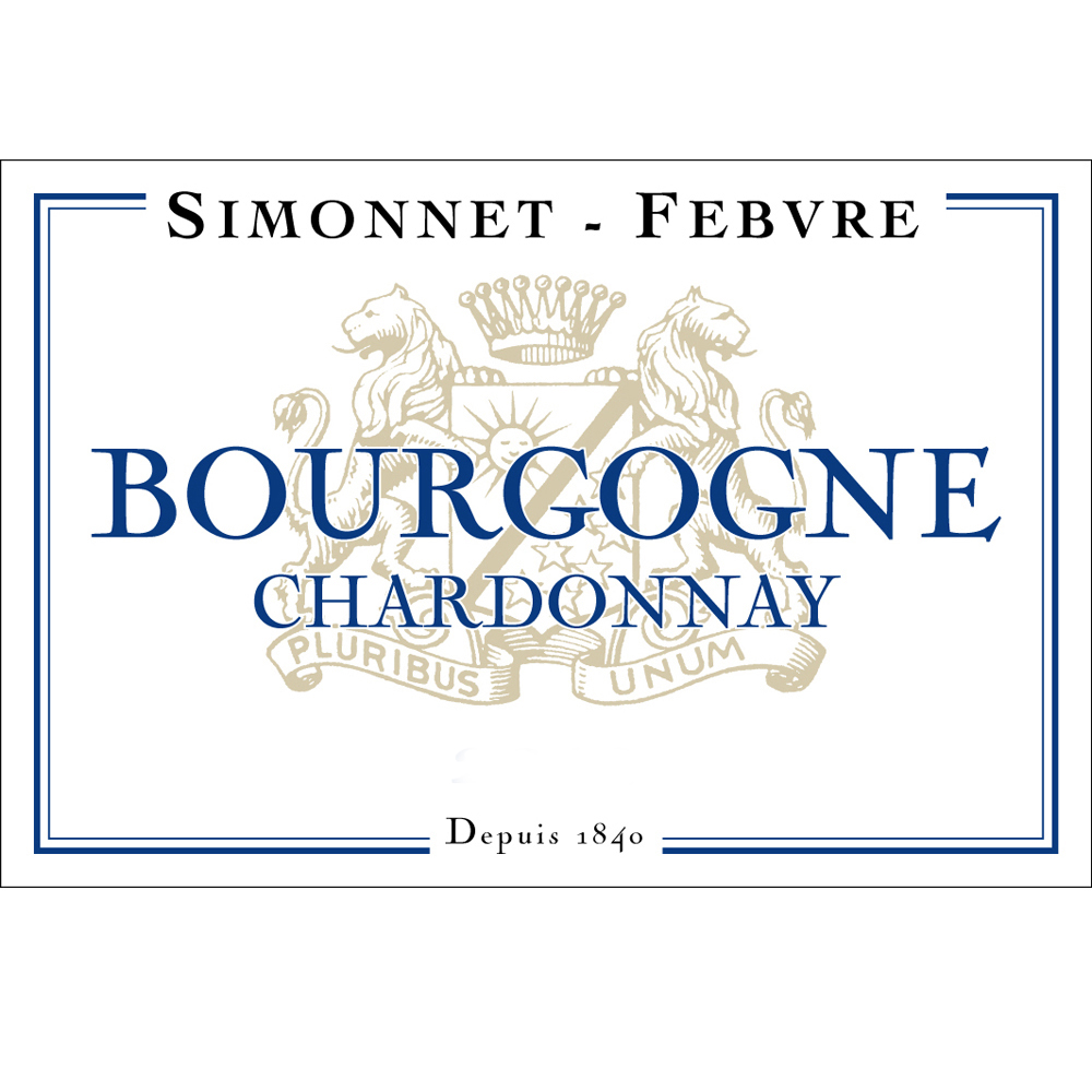 Simonnet-Febvre Bourgogne Chardonnay 2018