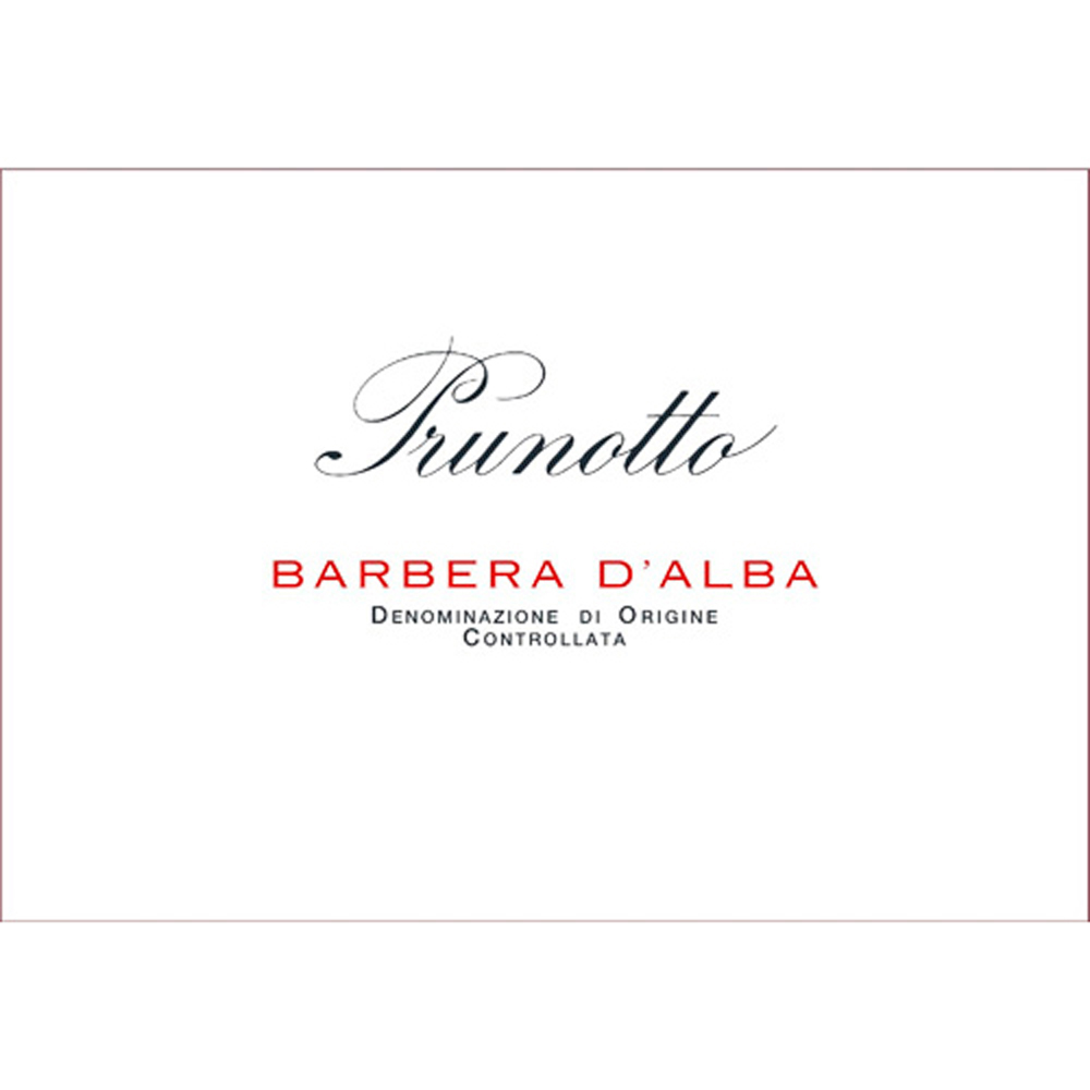 Prunotto Barbera d'Alba DOC 2019 - 100% Barbera