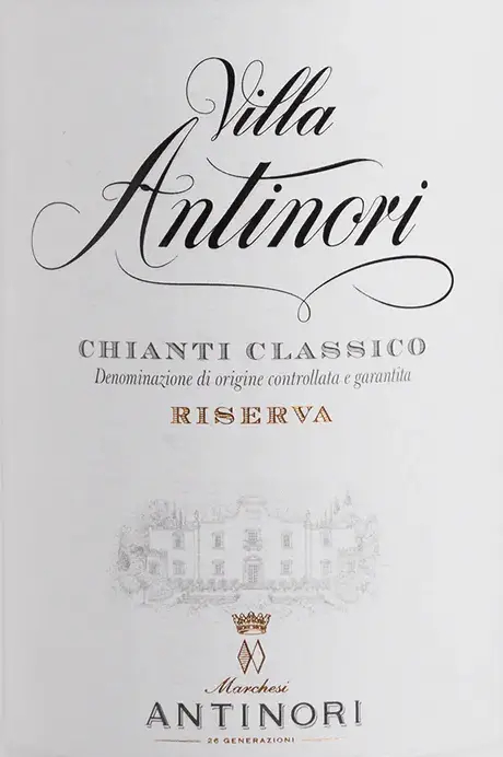 Antinori Villa Antinori Chianti Classico Riserva 2019