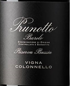 Prunotto Bussia 'Vigna Colonnello' Barolo DOCG Riserva 2015