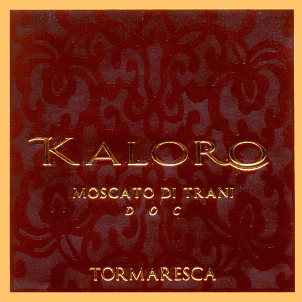 *Tormaresca Kaloro Moscato di Trani DOC 2009-half