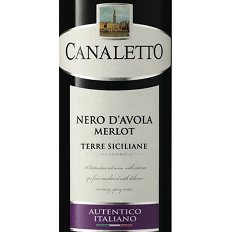 Canaletto Merlot Nero d’Avola IGT 2014 - Sicily