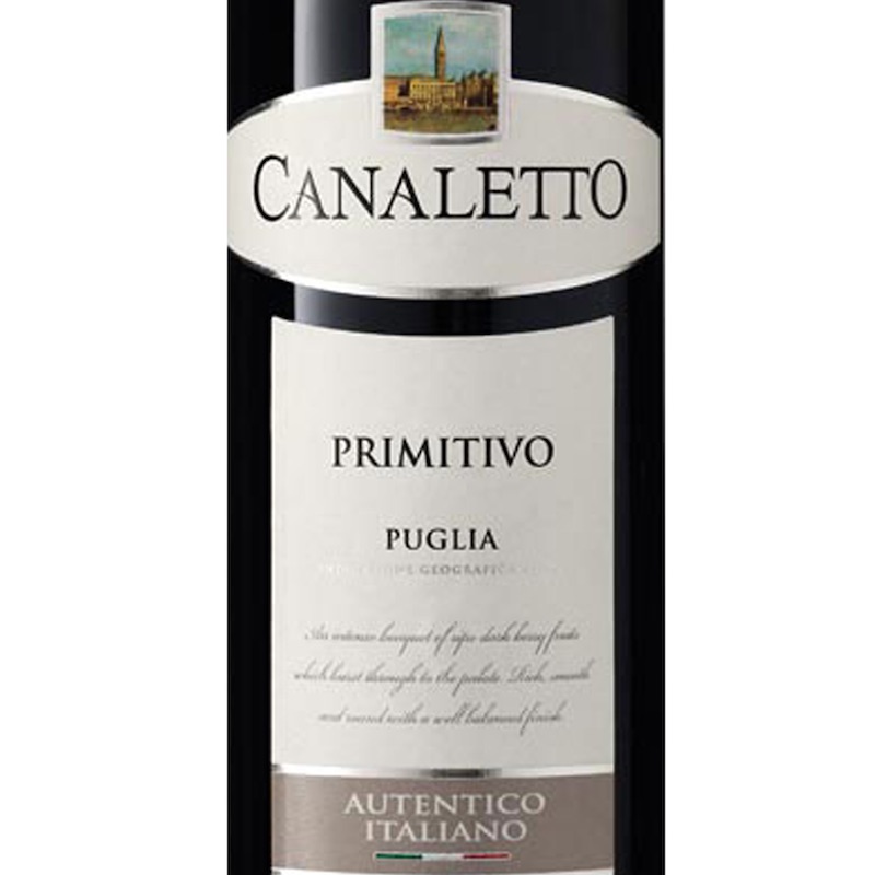 Canaletto Primitivo IGT 2020 - Puglia - 100% Primitivo