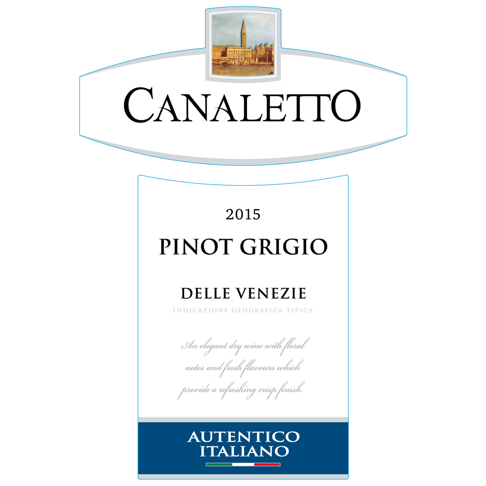 Canaletto Pinot Grigio IGT 2021 - Veneto - 100% Pinot Grigio