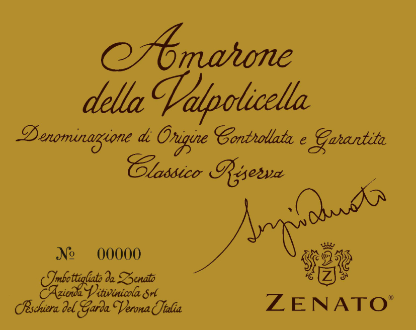 Zenato Amarone Riserva Sergio Zenato DOCG 2017