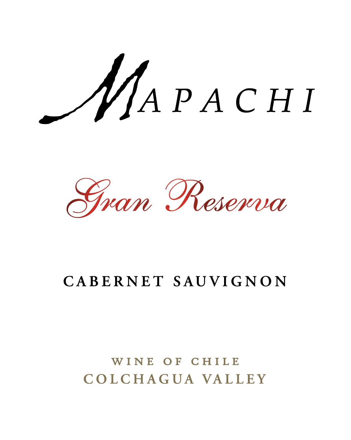 Mapachi Cabernet Sauvignon Gran Reserva 2022