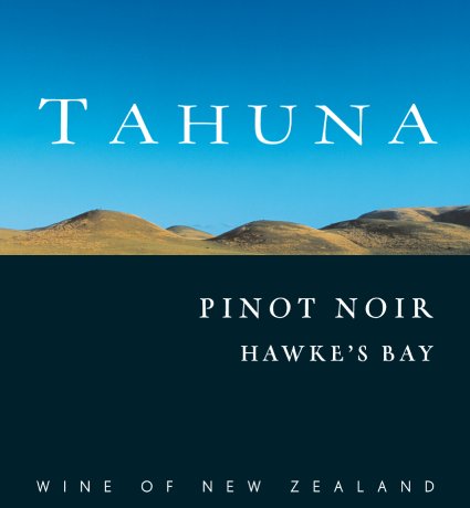 Tahuna Pinot Noir 2019 - Hawke's Bay