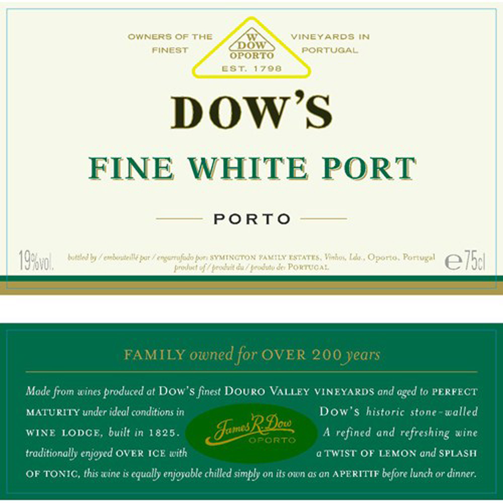 Dow's Fine White Port