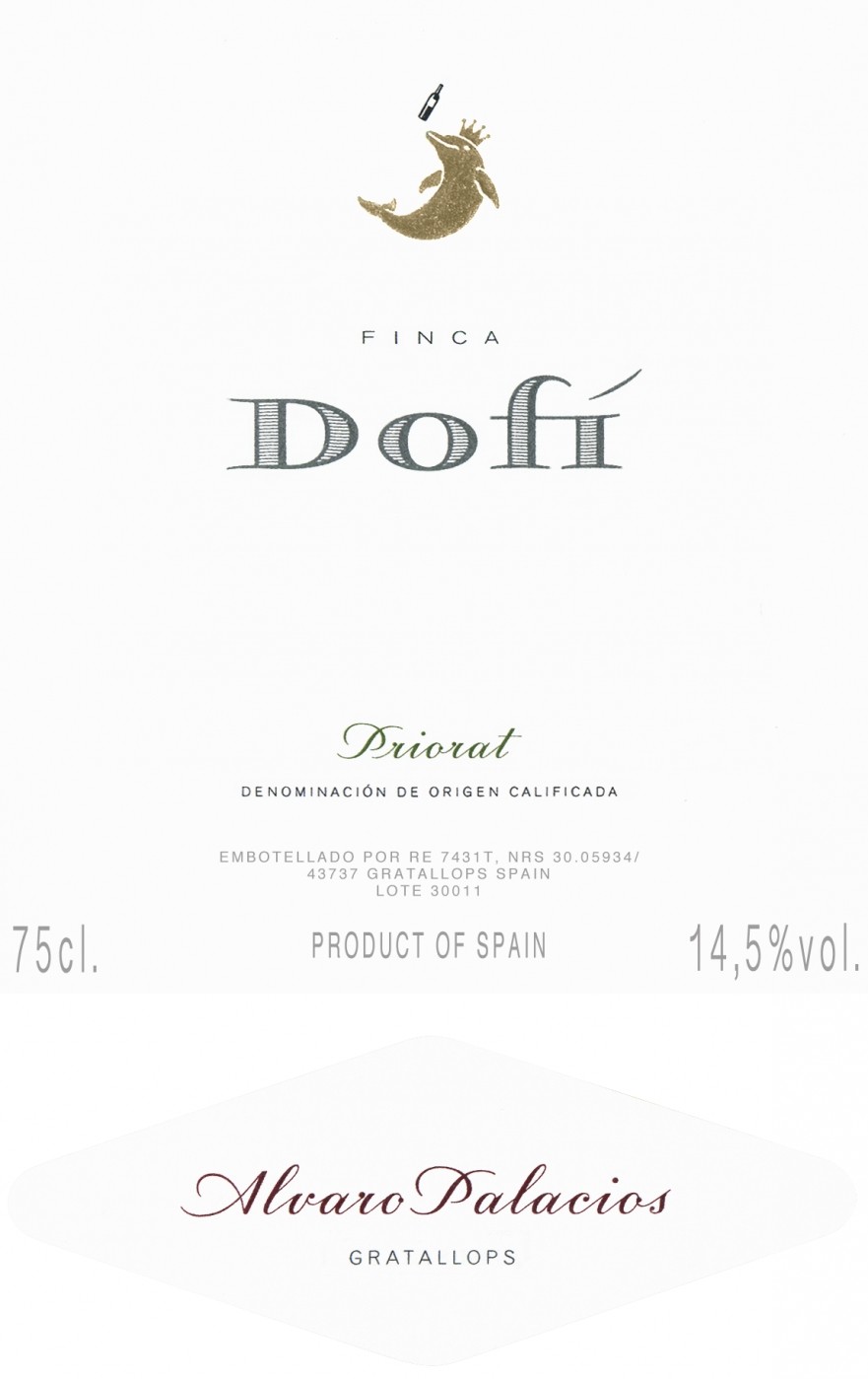 Alvaro Palacios Finca Dofi 2019