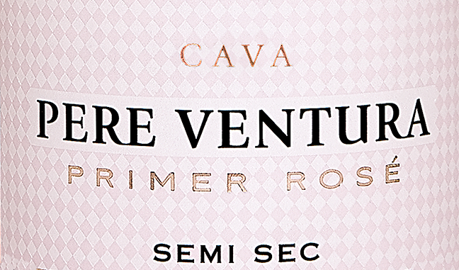 Pere Ventura Primer Semi Sec Rosé - Cava