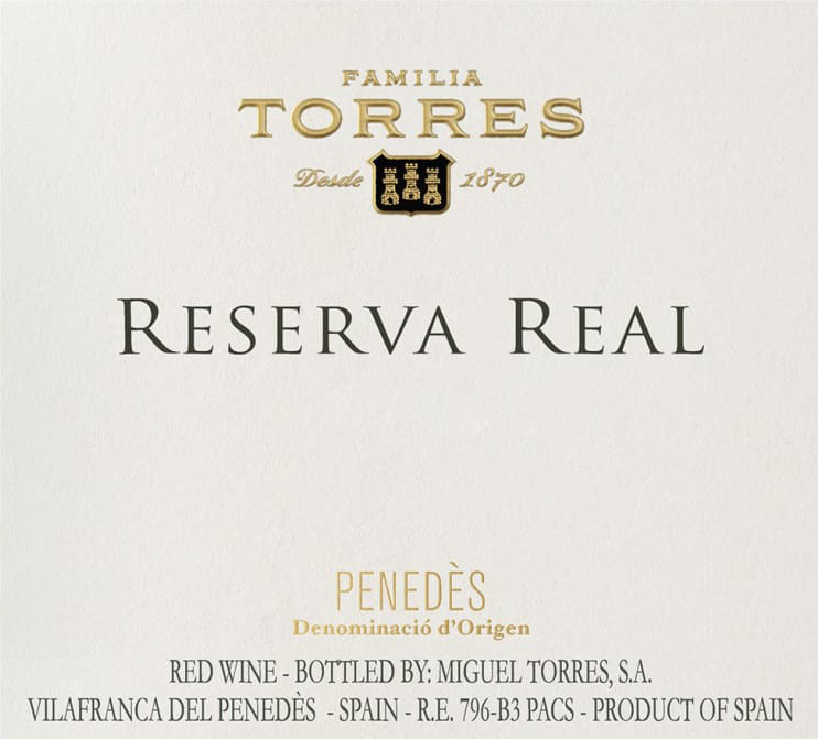 Torres Reserva Real 2003 - D.O. Penedès