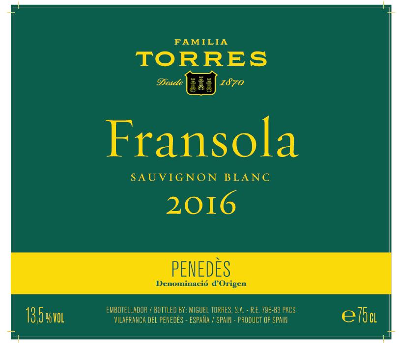 Torres Fransola 2019 - D.O. Penedès