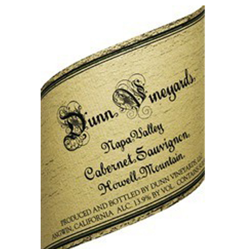 Dunn Vineyards Howell Mountain Cabernet Sauvignon 1998